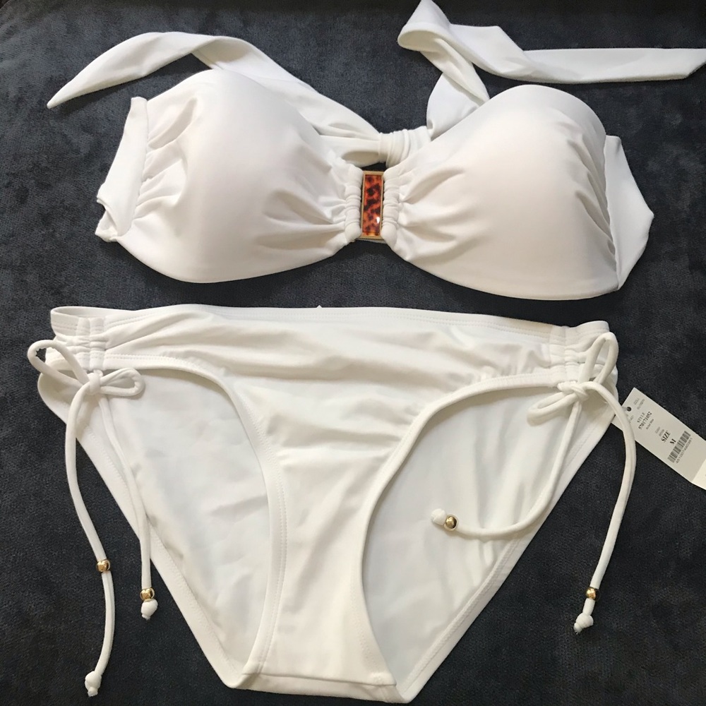 White bikini NWT